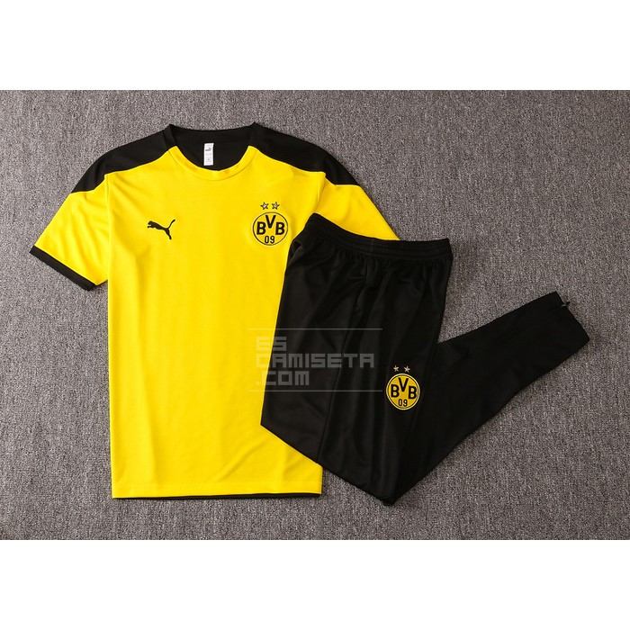 Chandal del Borussia Dortmund Manga Corta 20-21 Amarillo - Haga un click en la imagen para cerrar